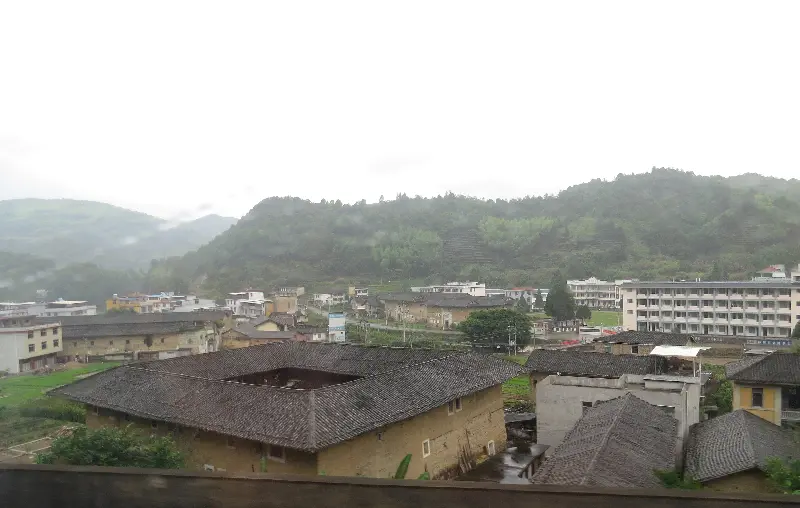 Fujian Tulou adı verilen kale köyler