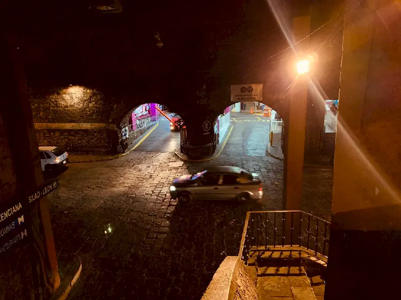 Guanajuato`nun altında tünellerden oluşan yeraltı ulaşım ağı