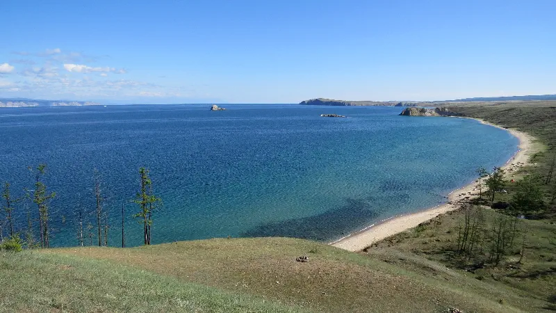 SİBİRYANIN MAVİ GÖZÜ BAYKAL GÖLÜ 5 Her açıda Baykal Gölünün engin mavilikleri var