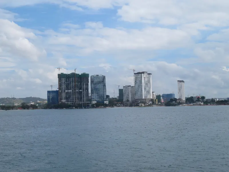 Şantiye şehir Sihanoukville