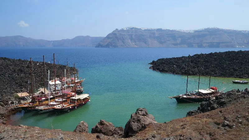 N.EGE-DMİ-Santorini Kalderası ve sıcak koy