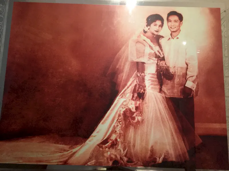 Savaş kahramanı Ferdinand Marcos’un düğünü