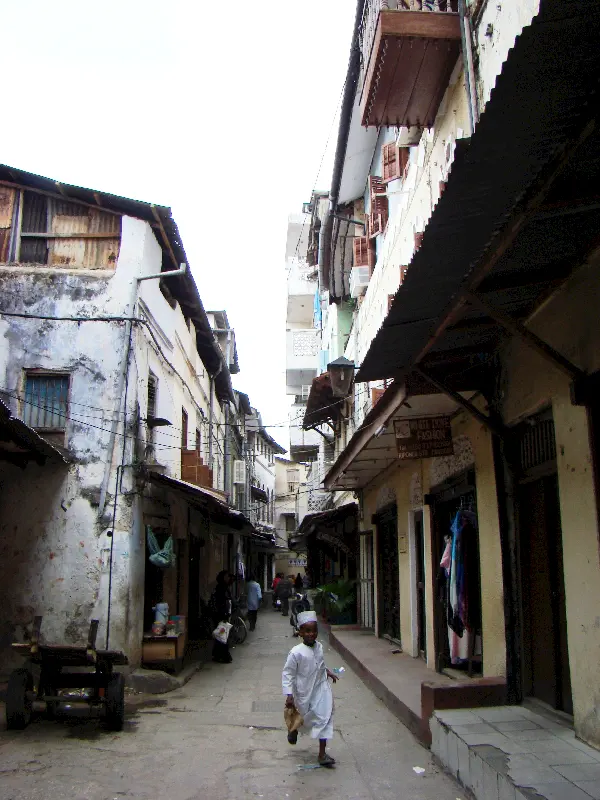 Zanzibar, Stone City  sokakları