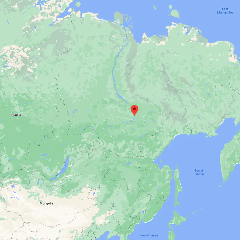 Yakutistan harita