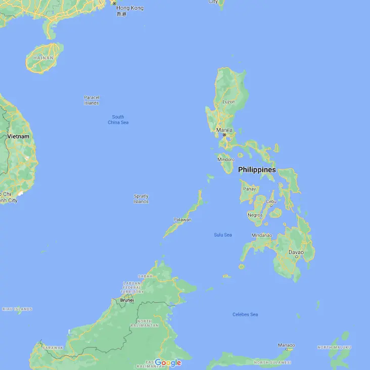 Filipin-harita