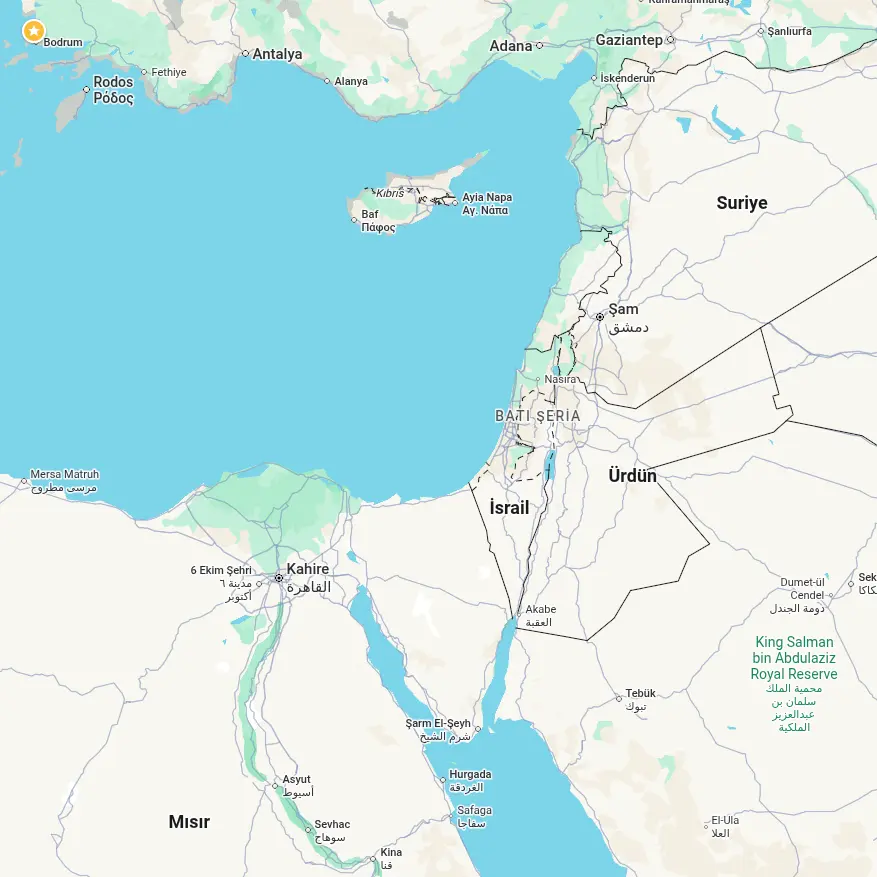 israil harita