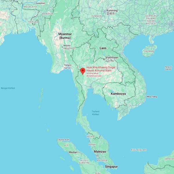 KUZEY TAYLAND'DAKİ DÜNYA MİRASI VE BİR CENTİLMENİN SEVDASI 2 Kuzey-Tayland-harita
