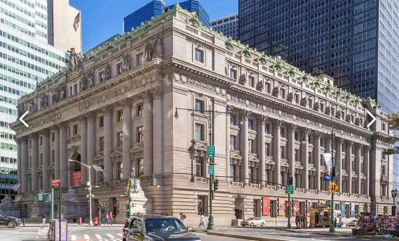 New York, kızılderili müzesi, dışarıdan görünüm