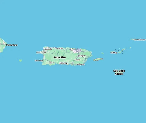 KARAYİP GÜZELİ VIEQUES 2 Vieques Karayip harita